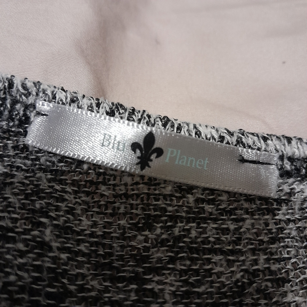 Blu Planet 🌻 Gray women's Top S - Picture 2 of 6
